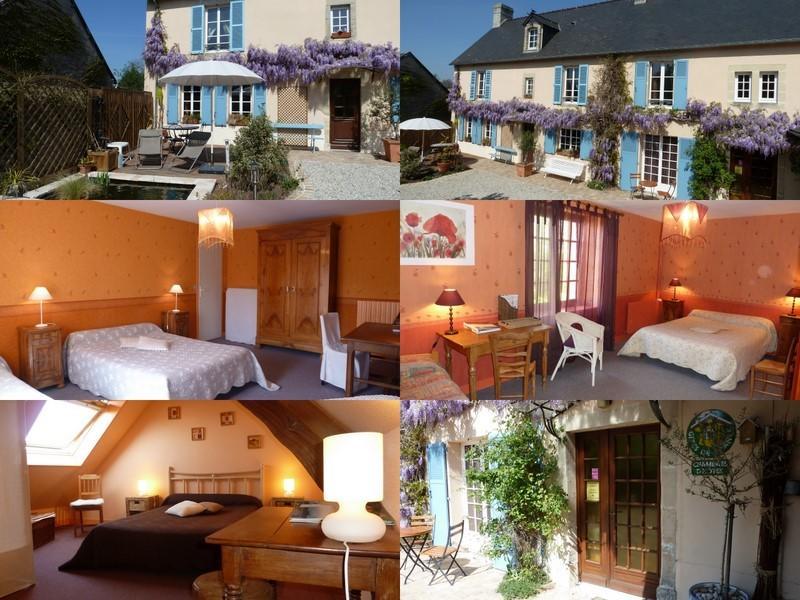 Les Volets Bleus Bed and Breakfast Saint-Martin-des-Entrées Exteriör bild